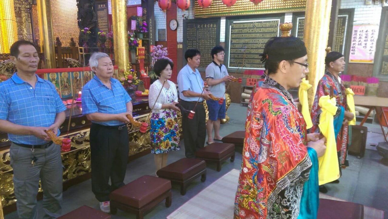 董事長陳黃綠妹率董監事成員主祭中壇元帥聖誕法會