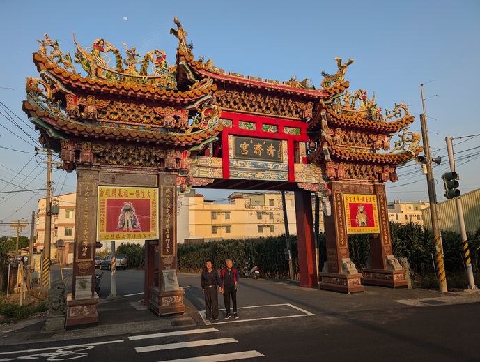 大灣清濟宮 牌樓整修圓滿完成