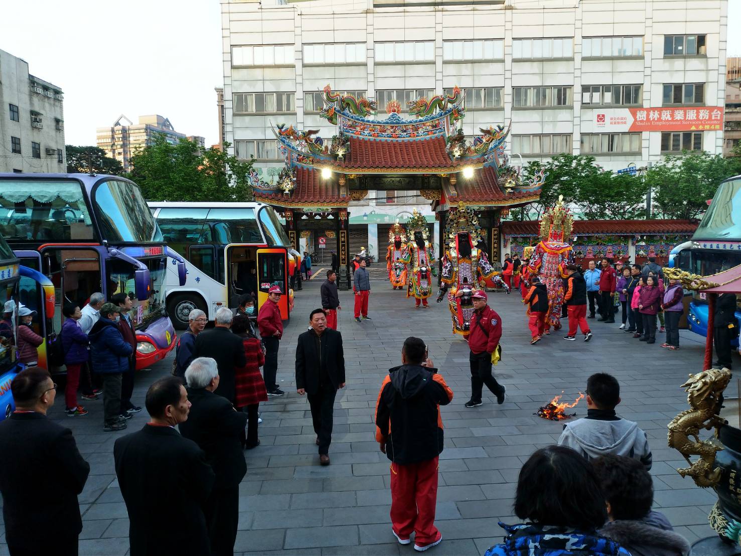 107年寄安宮南巡進香祈福活動-第一天